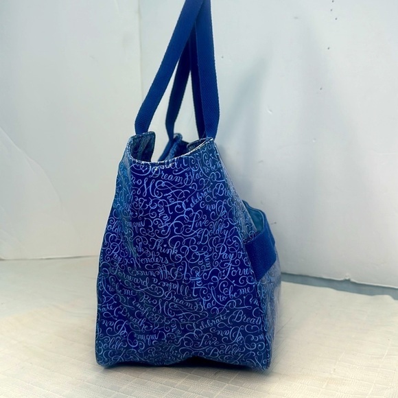 BLUE DANSKO LARGE TOTE BAG - Picture 4 of 8
